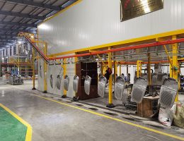 طلاء مسحوق ضوء الشارع